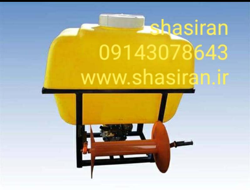 سپماش 400 لیتری پشت تراکتوری