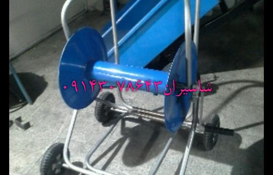 شیلنگ جمع کن چرخدار، گنجایش 100 متر